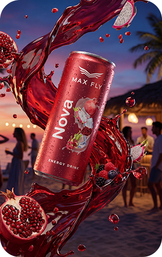 Max Fly Nova Enerji İçeceği 250ml