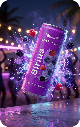 Max Fly Sirius Enerji İçeceği 250ml