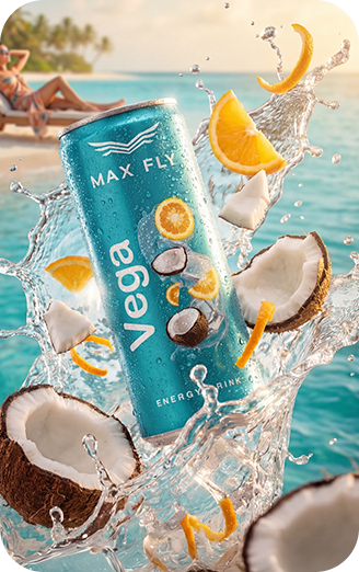 Max Fly Vega Enerji İçeceği 250ml