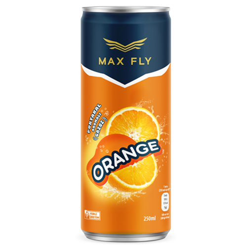 Max Fly Orange Gazlı İçecek